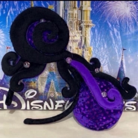 Disney parks ursula and evil queen villains ears SET - Picture 5 of 6